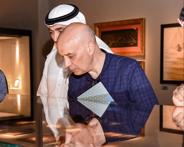 زيارة الرئيس التنفيذي لهيئة المتاحف للمتحف