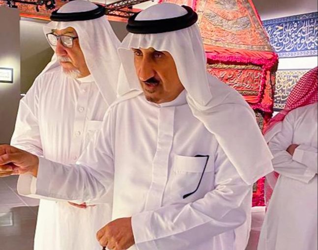 زيارة معالي أمين عام دارة الملك عبد العزيز